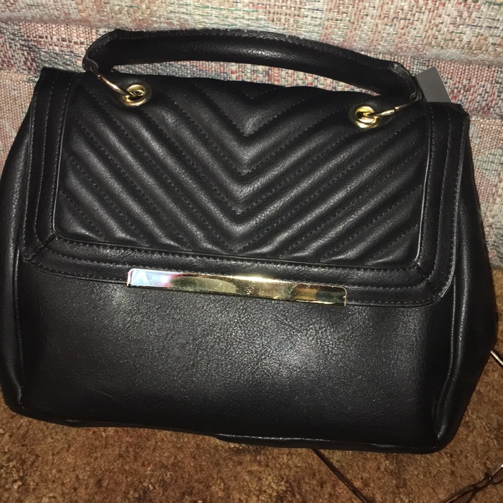 NWT Black Mossimo Purse With Shoulder Strap